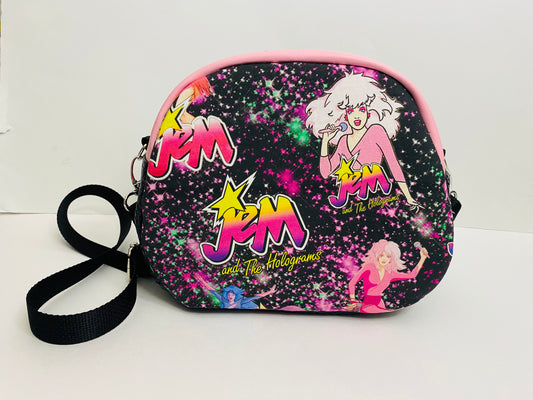 JEM AND THE HOLOGRAMS mini bowler crossbody bag