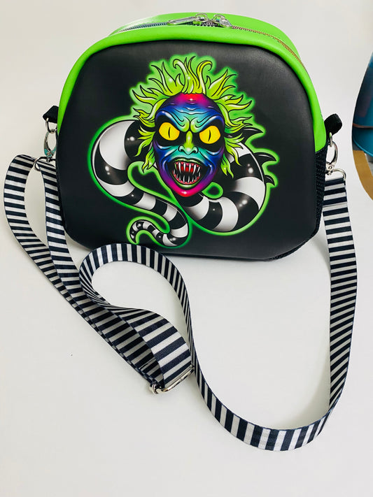 BEETLEJUICE SANDWORM BOWLER CROSSBODY