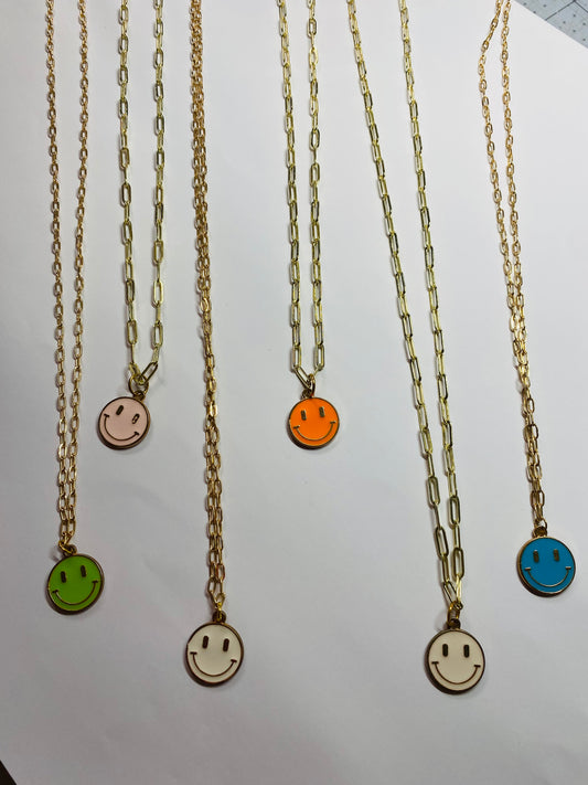 Smiley necklace