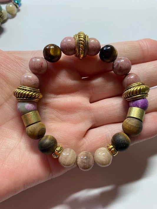 MATTE TIGERSEYE BRACELET