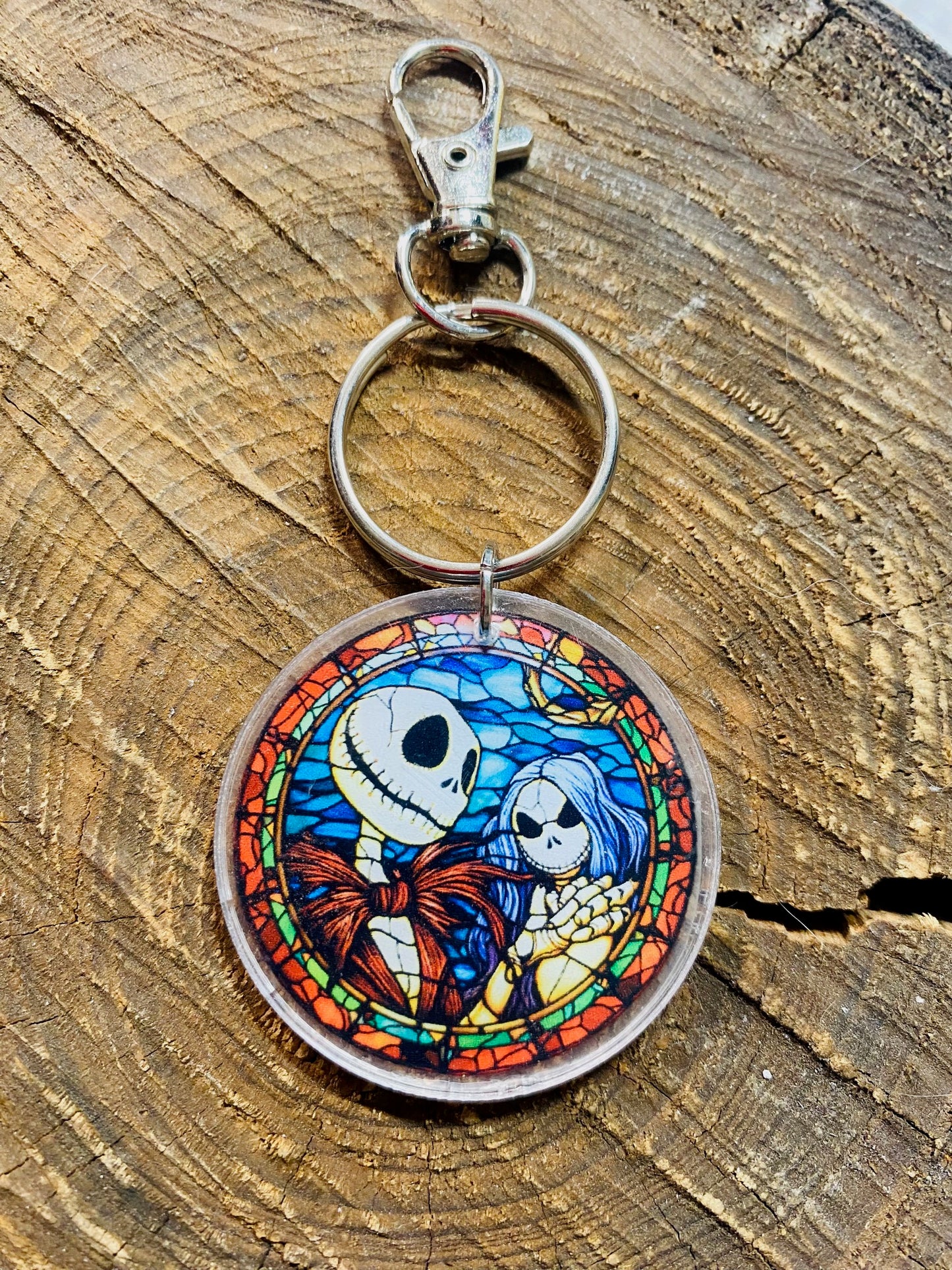 NBC JACK WITH LONG HAIR KEYCHAIN