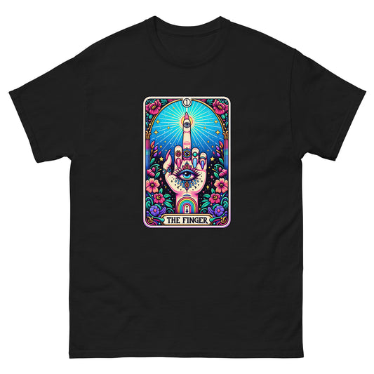 THE MIDDLE FINGER TAROT T SHIRT