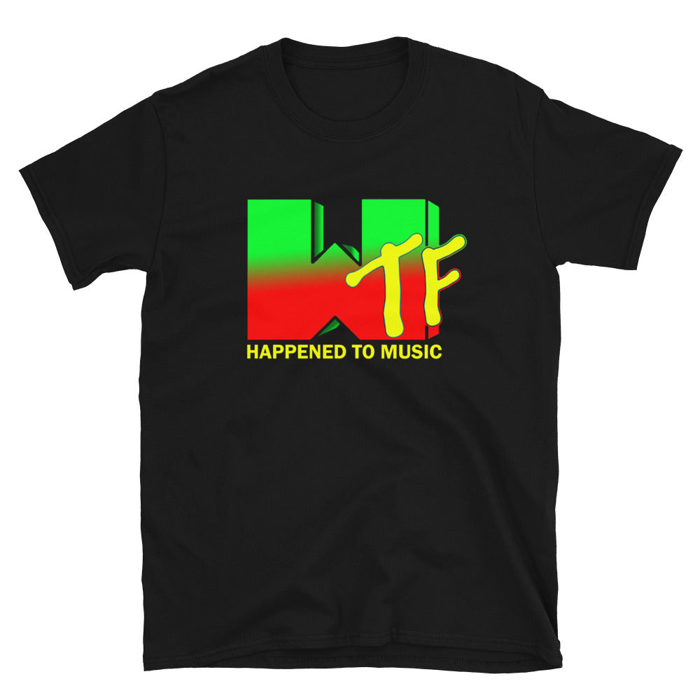 WTF HAPPENED TO MUSIC REGGAE EDITION T-SHIRT